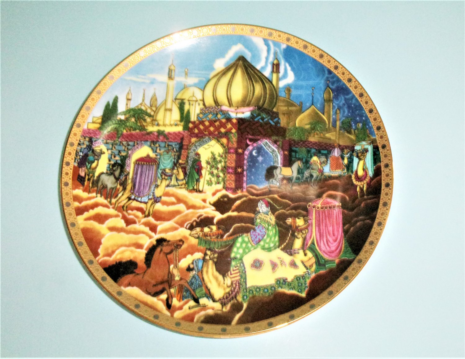 Sultan After Sultan With His Pomp Plate A Tribute To Love 3 in Series Mossan Eskandar