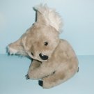 Vintage Gund Plush Koala Bear Head Turned With Plastic Claws Made in El Salvador