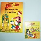 Duck Tales Armstrong The Robot Earthquack and Silver Dollars for Uncle Scrooge Books