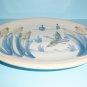Louisville Stoneware Flying Duck Dinner Plate 10 Inches Duck With Cattails Vintage