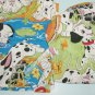 Disney 101 Dalmatians Full Size Flat and Fitted Sheets Puppy At Pond With Frogs