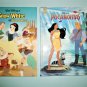 4  Disney Mouse Works Books Pocahontas, The Sword in the Stone, Snow White and Pooh's Tree House