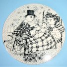 Nymolle Denmark December Miracle Wall Plaque 6" by Bjorn Wiinblad