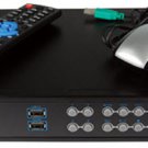 4 CHANNEL EMBEDDED DVR H.264 Compression Rate, 120 FPS