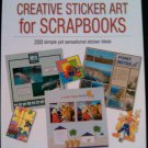Creative Sticker Art for Scrapbooks