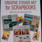 Creative Sticker Art for Scrapbooks