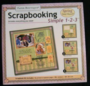Scrapbooking: Simple 1-2-3 (Spring/Debbie Mumm)