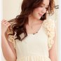 Free Shipping Barbie princess waist elegant chiffon dress size from S-3X D2J209C