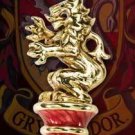 Harry Potter HOGWARTS HOUSE PEN GRYFFINDOR 24k GOLD PLATED Noble Collection New