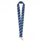 Wizarding World of Harry Potter Ravenclaw Striped Pin Lanyard Blue And Silver