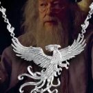 Harry Potter FAWKES THE PHOENIX STERLING SILVER NECKLACE Noble Collection