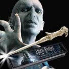 Harry Potter VOLDEMORT ILLUMINATING LIGHT UP WAND Prop Replica  Noble Collection