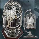 Collectible Harry Potter MINIATURE HEDWIG AND CAGE Wizarding Noble Collection