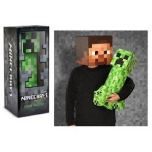 Official Minecraft Giant Foam Creeper Figure 24'' Two Feet Tall