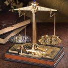 The Balance Classic Set of Fine Scales 24k Gold Plated With Weights