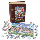Walt Disney World Storybook 750 Piece Puzzle With Book Case Magic Kingdom