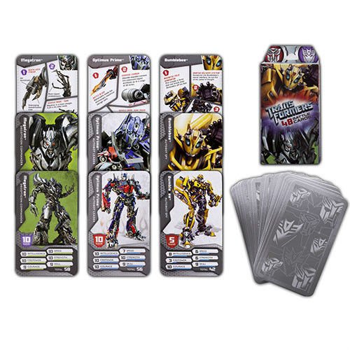 Transformers Battle Cards Playing Card Game Universal Studios