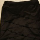 Womens BCX Black Layered Mini Skirt! Ladies Sexy Black Zippered Skirt!!! NWT Size 13