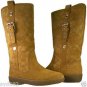 Coach Women's Tullip Embossed Signature Suede Buckle Winter Boots, Style A7745! Sizes 6.5, 7, 8.5, 9