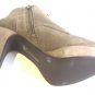INC WOMENS LEATHER SUEDE PERRY PUTTY PLATFORM ANKLE LADIES BOOTIE HIGH HEEL SHOE - Size 9