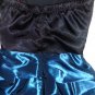 Womens "Trixxi" Black & Turquoise Gathered bubble  A- Line Sleeveless Dress size 3