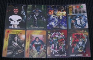 Punisher Cards- Flair Overpower Universe Lot of 8 NM-M