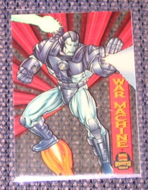 Marvel Universe 1994 (Fleer) Suspended Animation Card #9- War Machine NM-M
