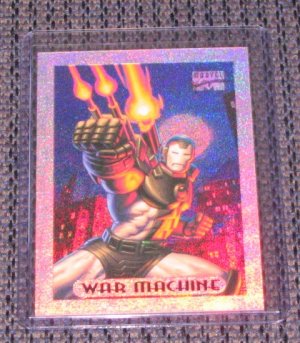 Marvel Masterpieces 1994 (Fleer) Holofoil Card #10- War Machine NM