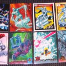 Iceman Cards- X-Men Marvel Flair Masterpieces Chromium- Lot of 8 NM-M