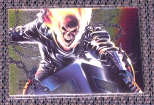 1994 Flair Marvel Universe (Fleer) Power Blast Card #9- Ghost Rider NM