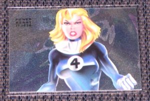 1994 Flair Marvel Universe (Fleer) Power Blast Card #17- Invisible Woman NM
