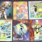 Invisible Woman Cards- Fantastic Four Marvel Flair Overpower Universe- Lot of 6 NM-M