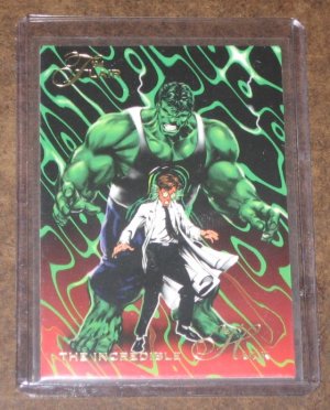 1994 Flair Marvel Universe (Fleer) Card #2- The Incredible Hulk NM