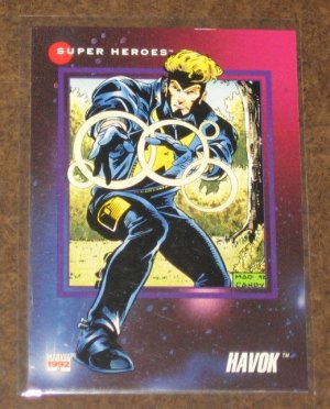 Marvel Universe Series 3 (Impel 1992) Card #70- Havok NM