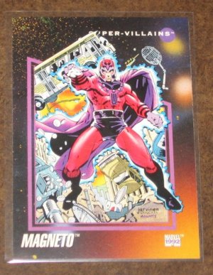 Marvel Universe Series 3 (Impel 1992) Card #112- Magneto NM