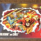 Marvel Universe Series 3 (Impel 1992) Card #77- Wolverine and Cable NM