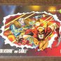 Marvel Universe Series 3 (Impel 1992) Card #77- Wolverine and Cable NM