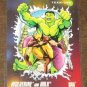 Marvel Universe Series 3 (Impel 1992) Card #76- Wolverine and Hulk NM