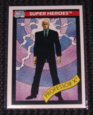 Marvel Universe Series 1 (Impel 1990) Card #7- Professor X NM