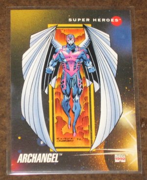 Marvel Universe Series 3 (Impel 1992) Card #63- Archangel NM