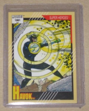 Marvel Universe Series 2 (Impel 1991) Card #27- Havok NM