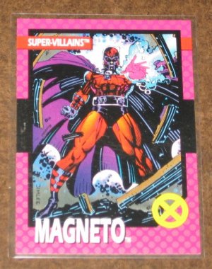 X-Men Series 1 (Impel 1992) Card #41- Magneto NM