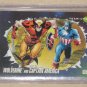 Marvel Universe Series 3 (Impel 1992) Card #75- Wolverine and Captain America NM