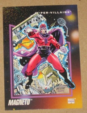 Marvel Universe Series 3 (Impel 1992) Card #112- Magneto EX-MT