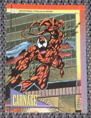 Marvel Universe Series 4 (SkyBox 1993) Card #57- Carnage EX-MT