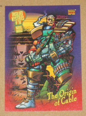 Marvel Universe Series 4 (SkyBox 1993) Card #137- The Origin of Cable EX-MT