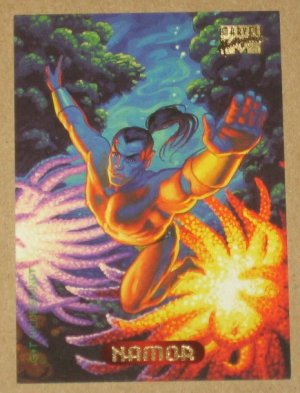 Marvel Masterpieces 1994 (Fleer) Card #81- Namor EX-MT