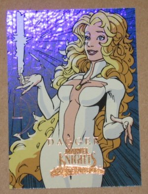 Marvel Masterpieces Set 3 (Upper Deck 2008) Knights Chase Card MK 4 - Dagger EX-MT