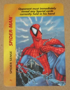 Marvel OverPower (Fleer 1995) - Spider-Man Spider Sense NM
