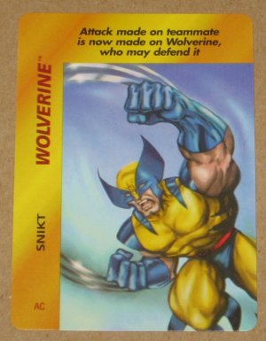 Marvel OverPower (Fleer 1995) - Wolverine Snikt NM